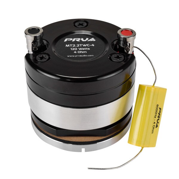 Main product image for PRV Audio MT2.2TWC-4 Moto Series 2.25" Short Horn Chrome Tweeter 4 Ohm267-8050